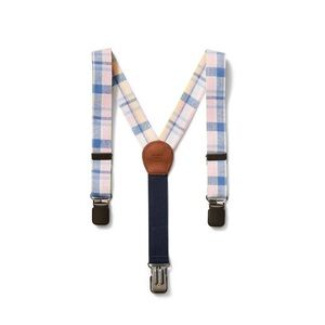 JANIE and Jack PLAID SUSPENDER